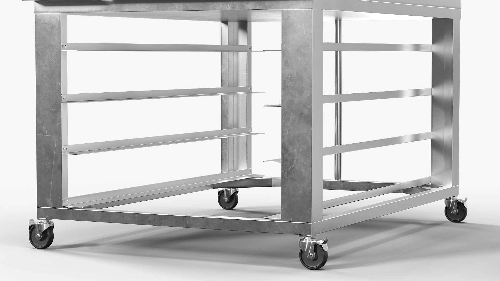 Industrial Convection Oven with Rolling Stand - view 5