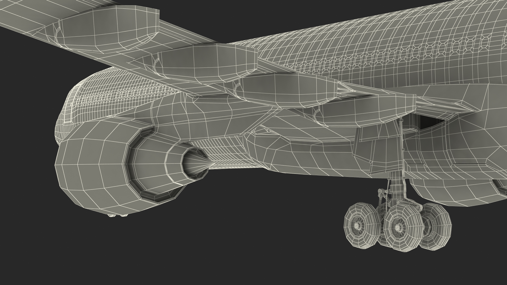 Lufthansa Airbus A330-300 Rigged 3D
