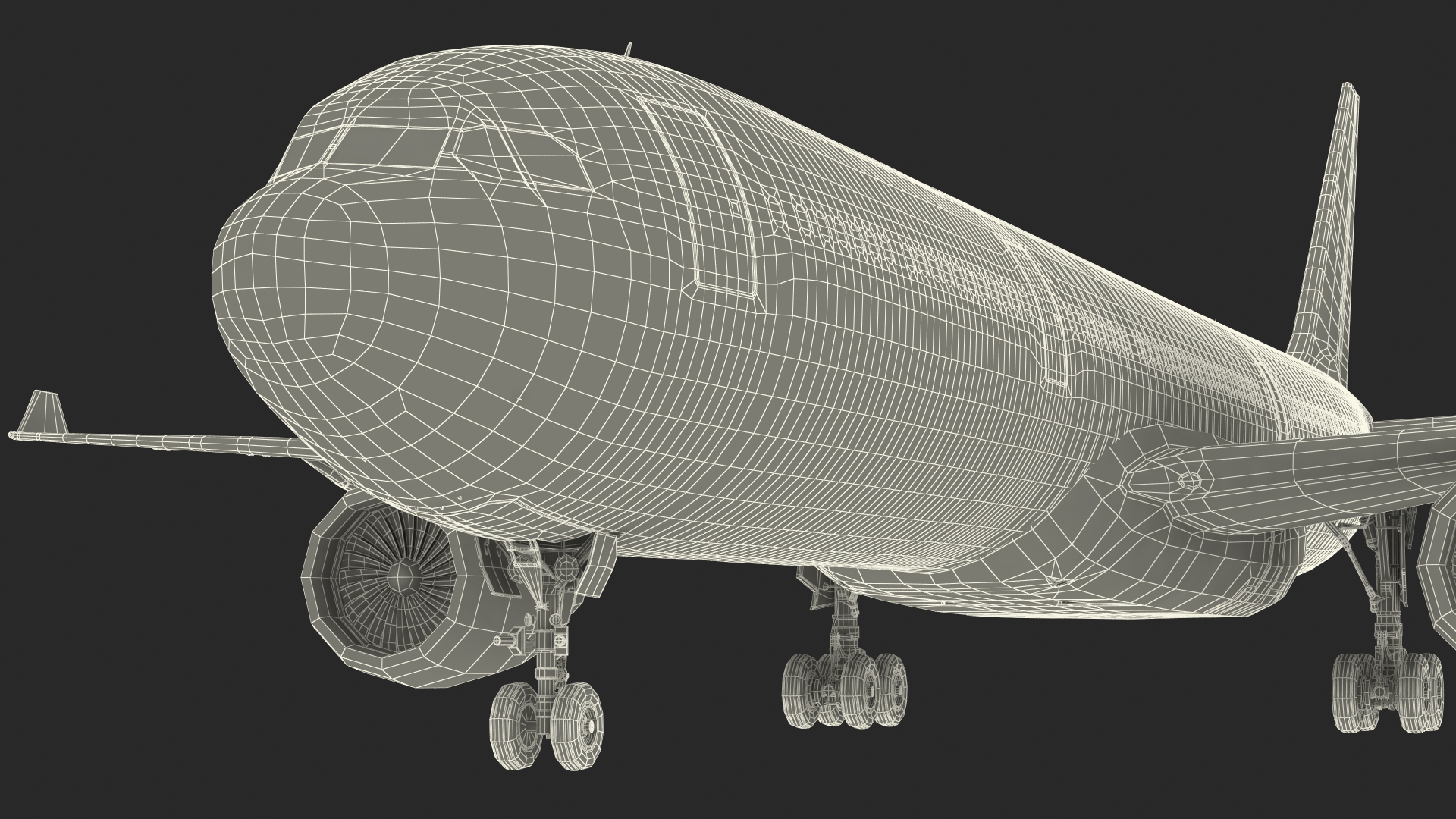 Lufthansa Airbus A330-300 Rigged 3D