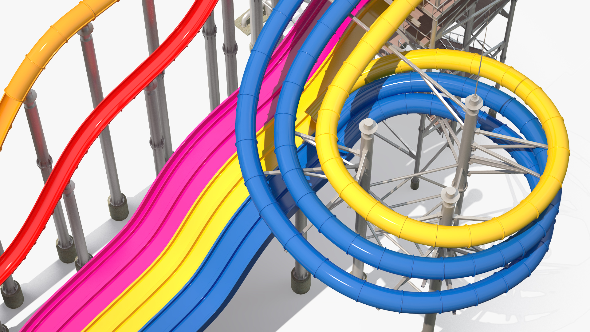 3D Mat Racer Water Slide