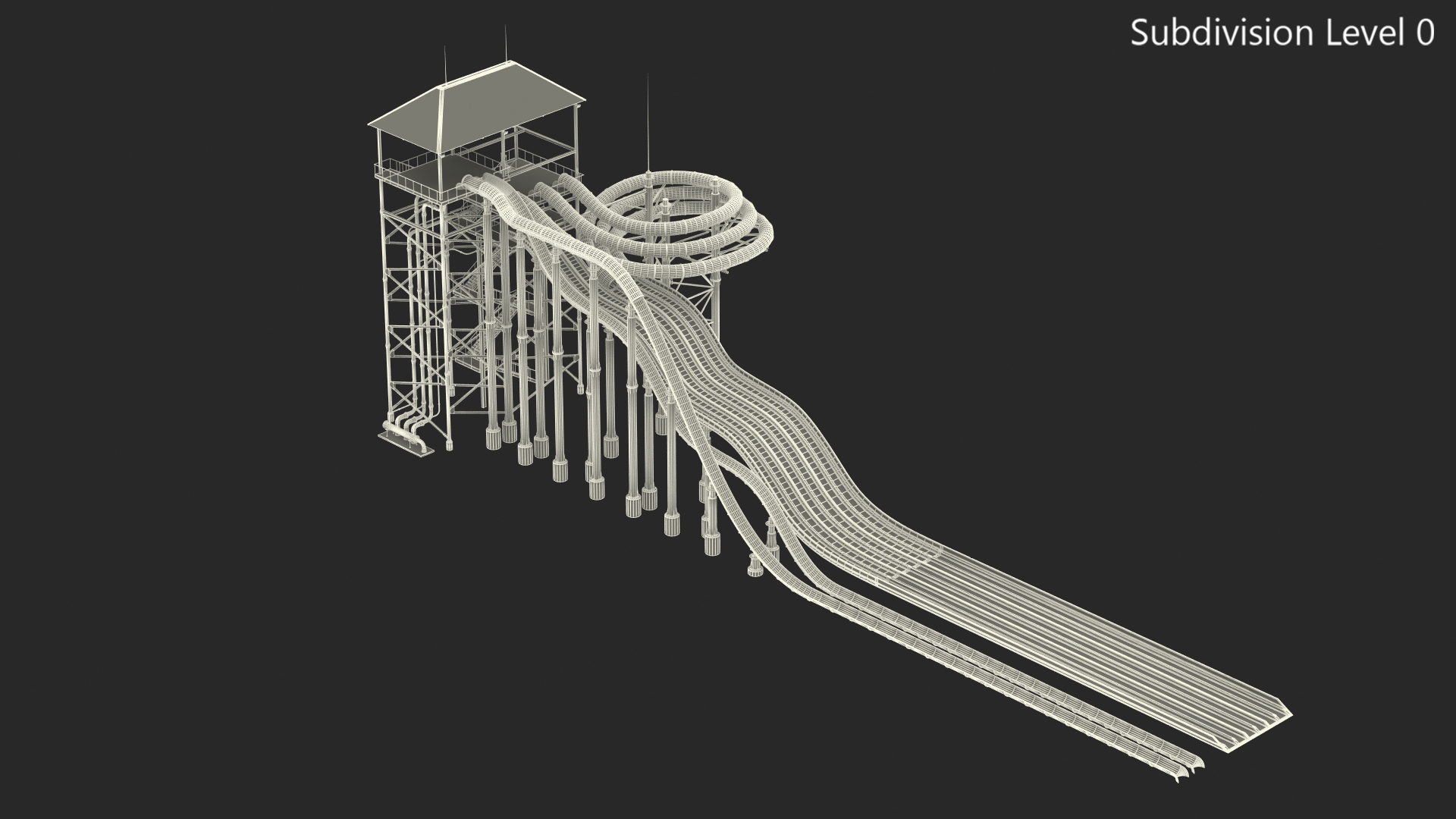 3D Mat Racer Water Slide