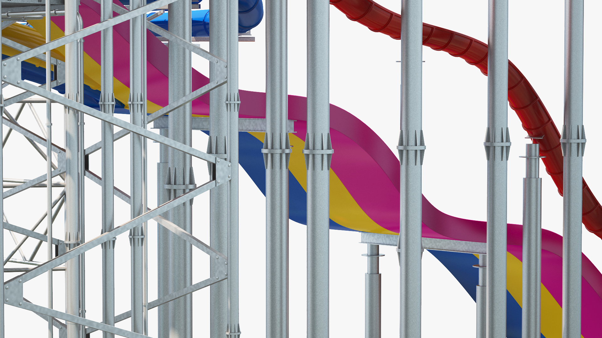 3D Mat Racer Water Slide