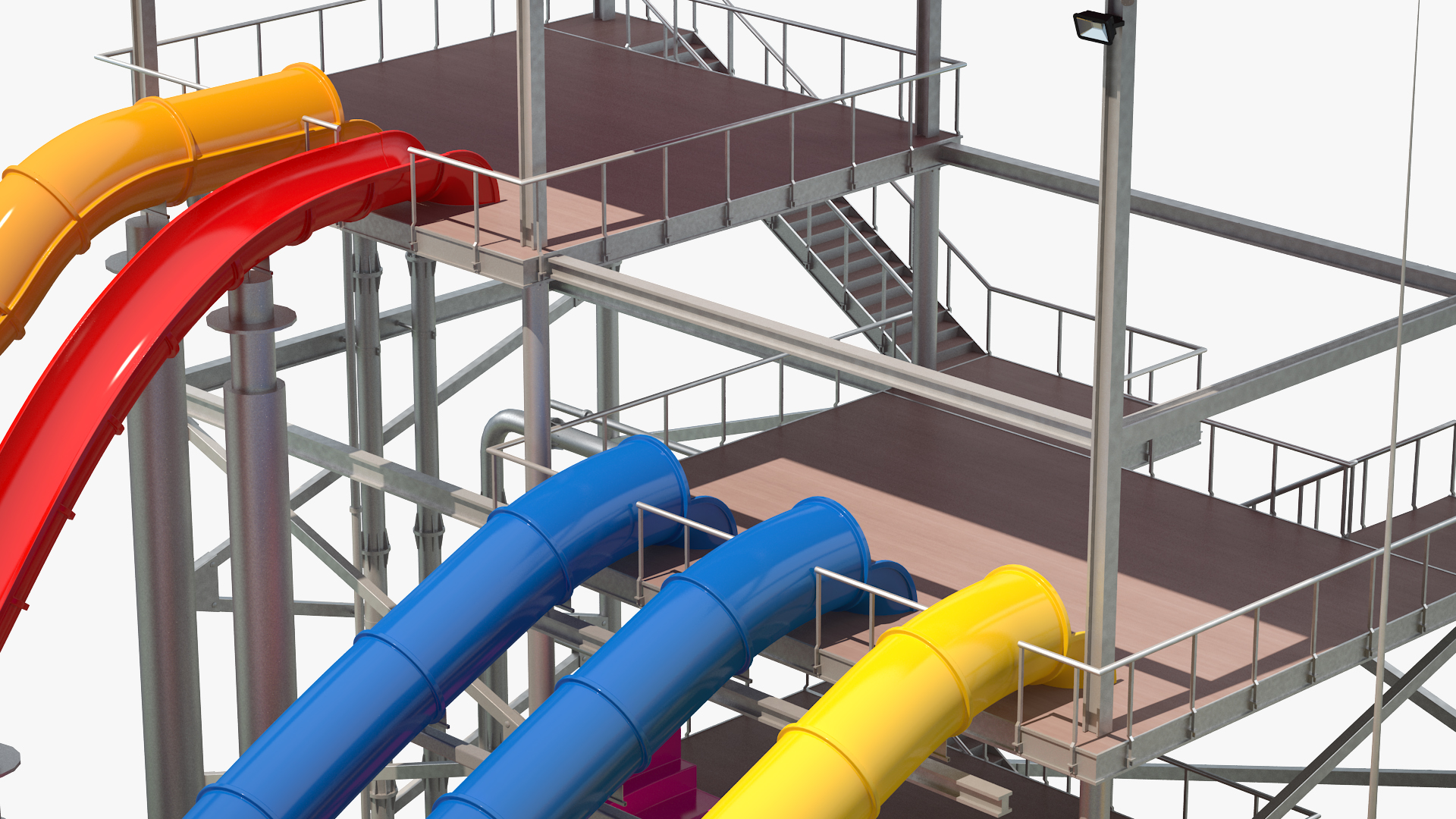 3D Mat Racer Water Slide