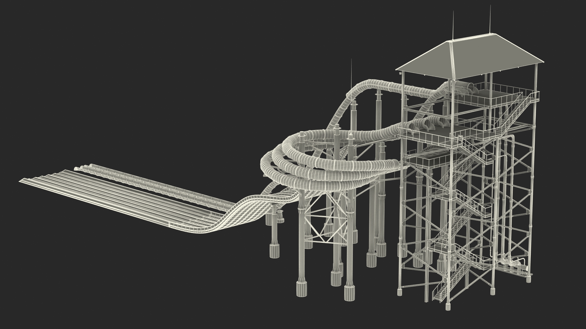 3D Mat Racer Water Slide