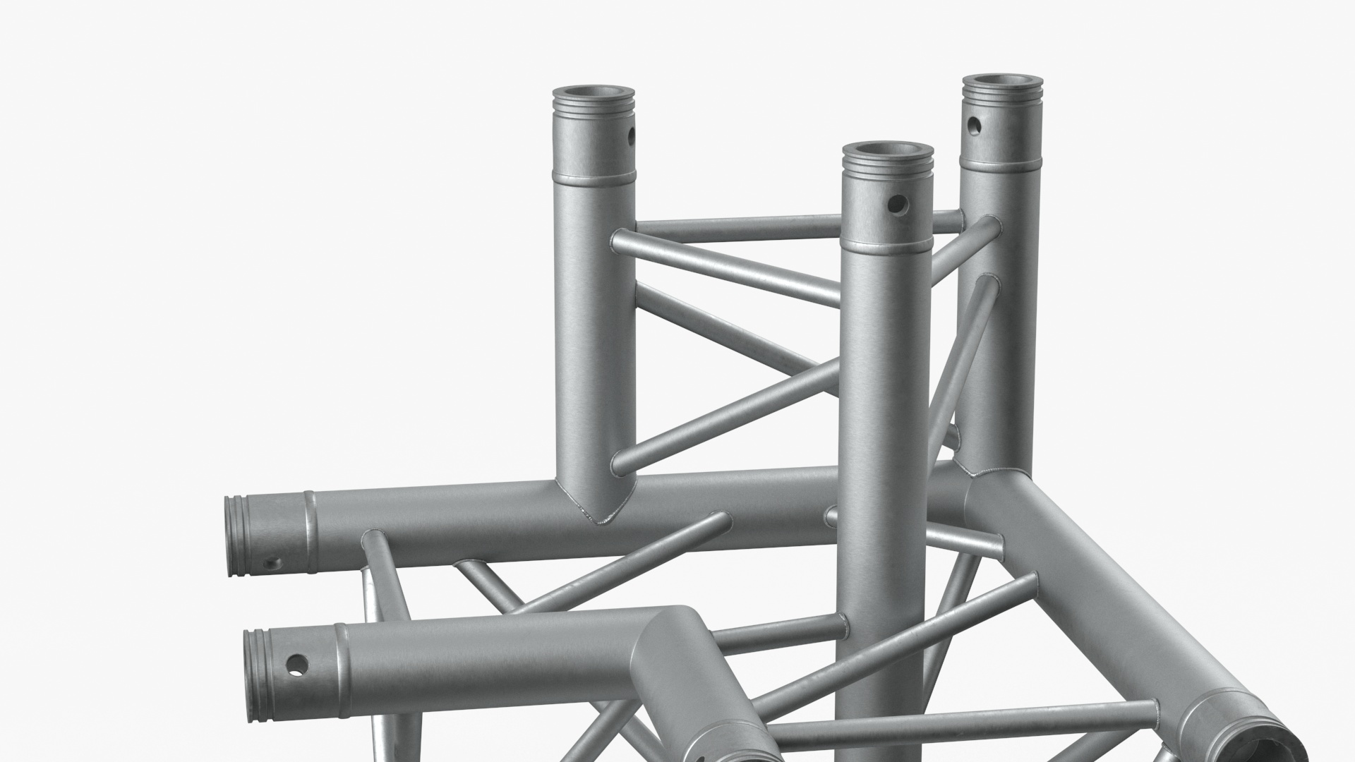 3D Triangular Truss Modular Corner