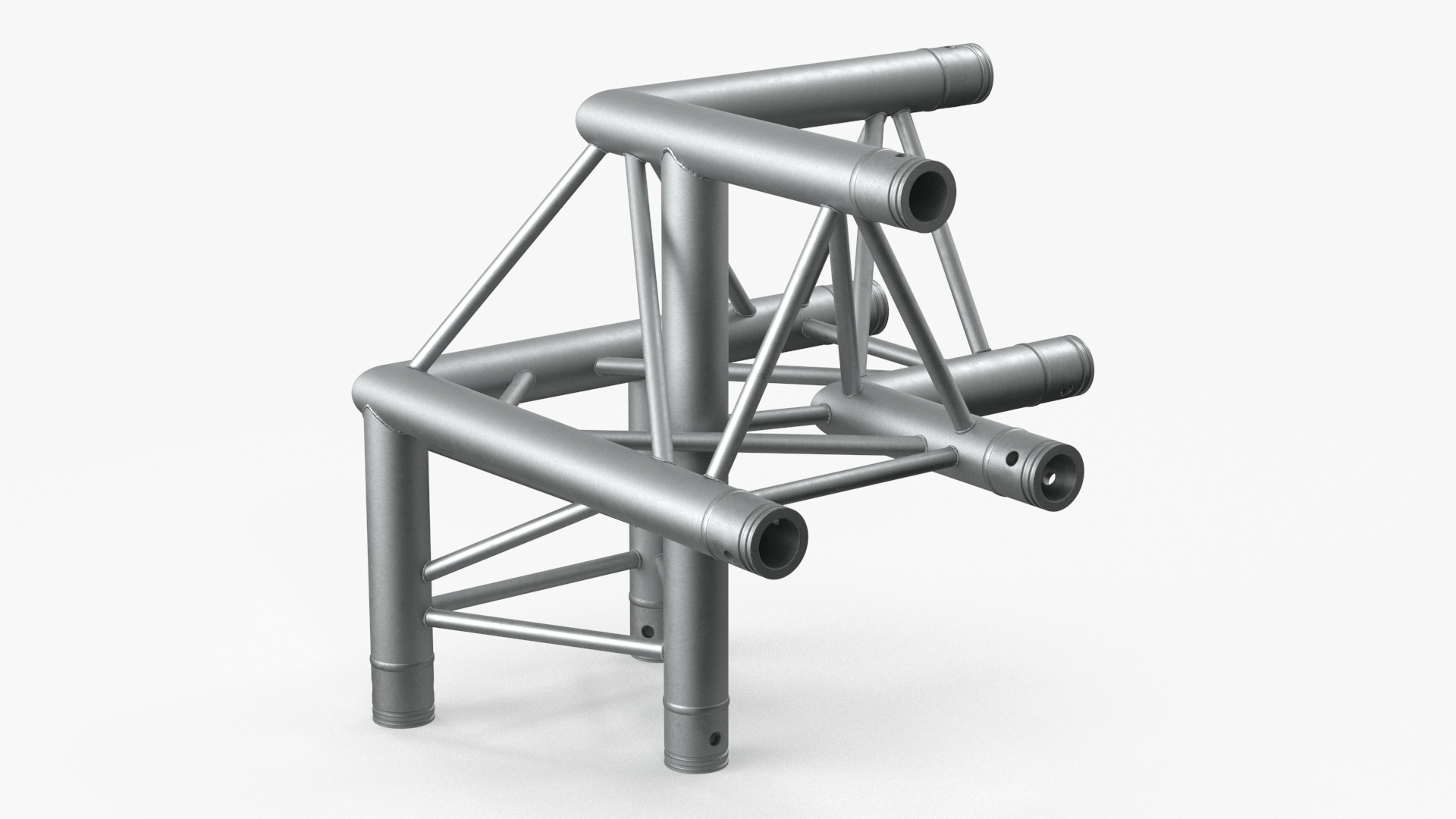 3D Triangular Truss Modular Corner