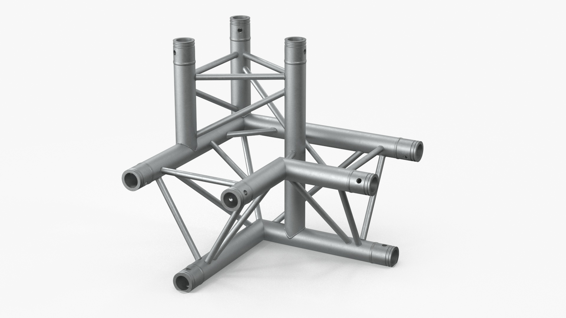 3D Triangular Truss Modular Corner