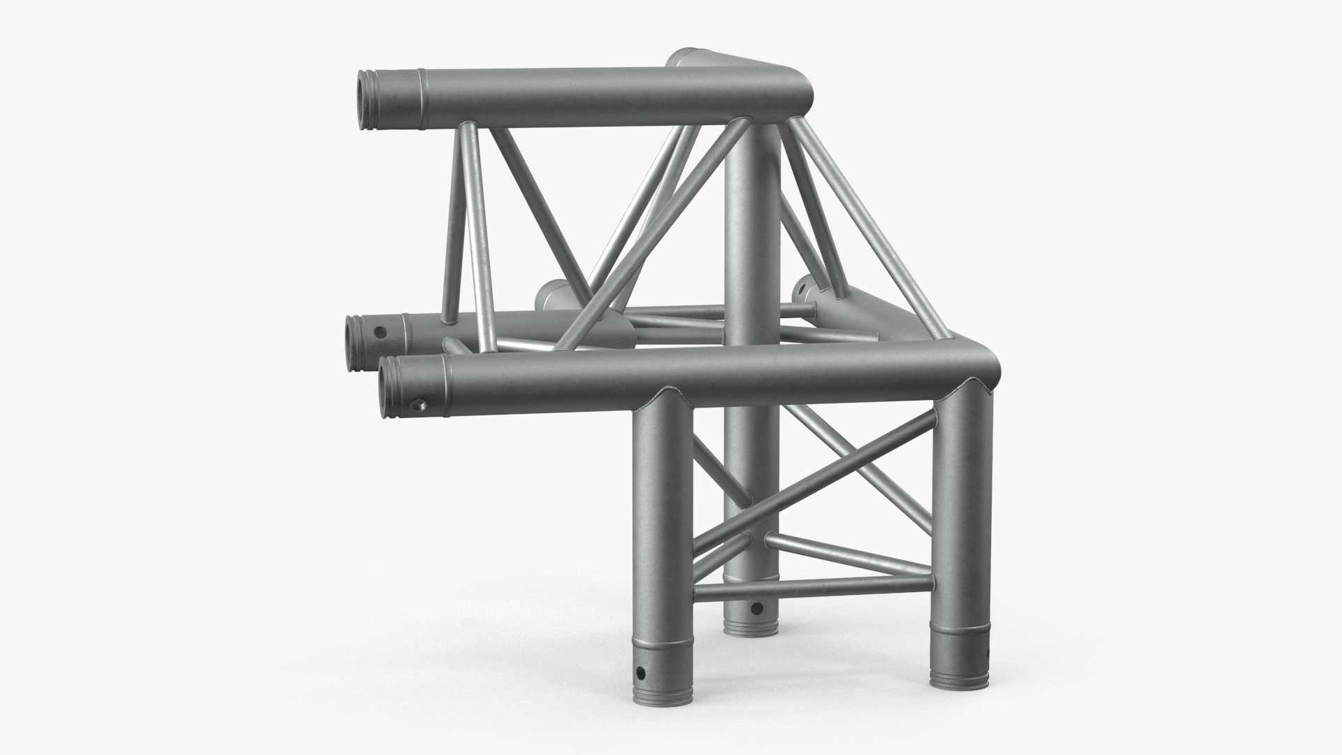 3D Triangular Truss Modular Corner