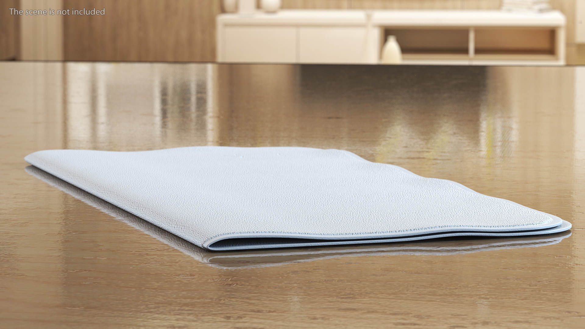 3D Apple Polishing Cloth Folded in Half