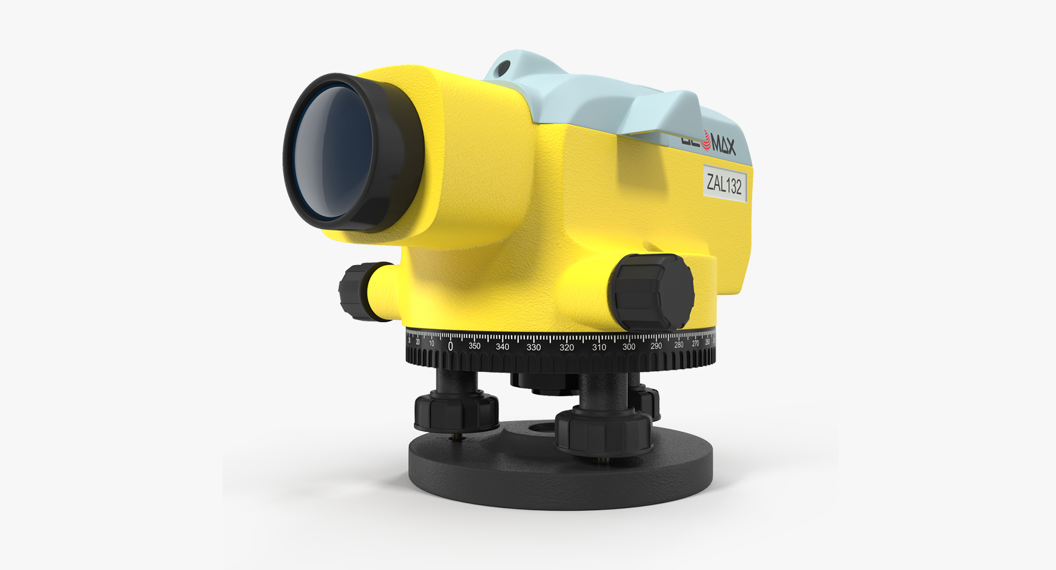 Survey Automatic Level on Tripod 3D