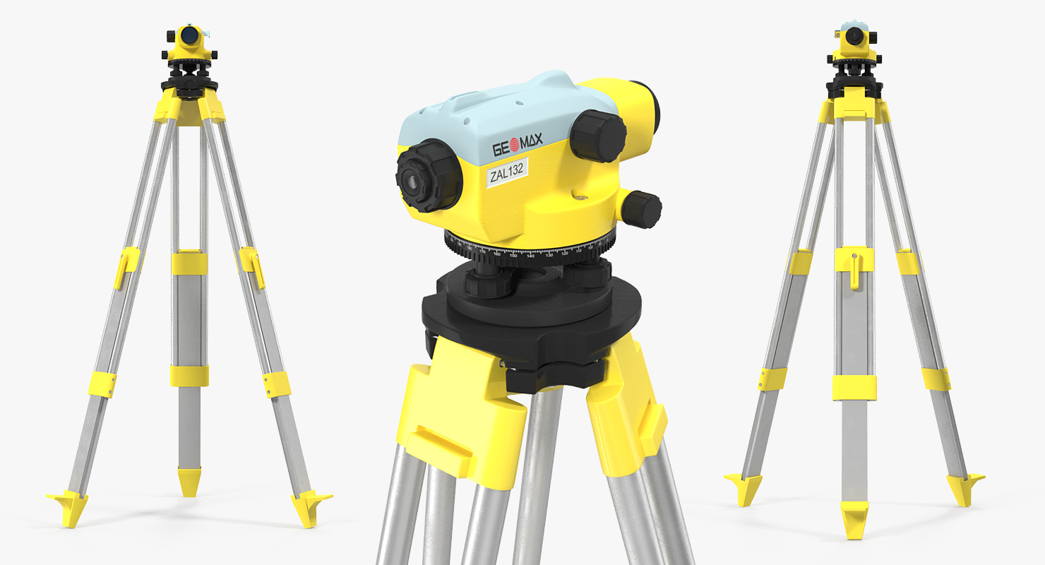Survey Automatic Level on Tripod 3D