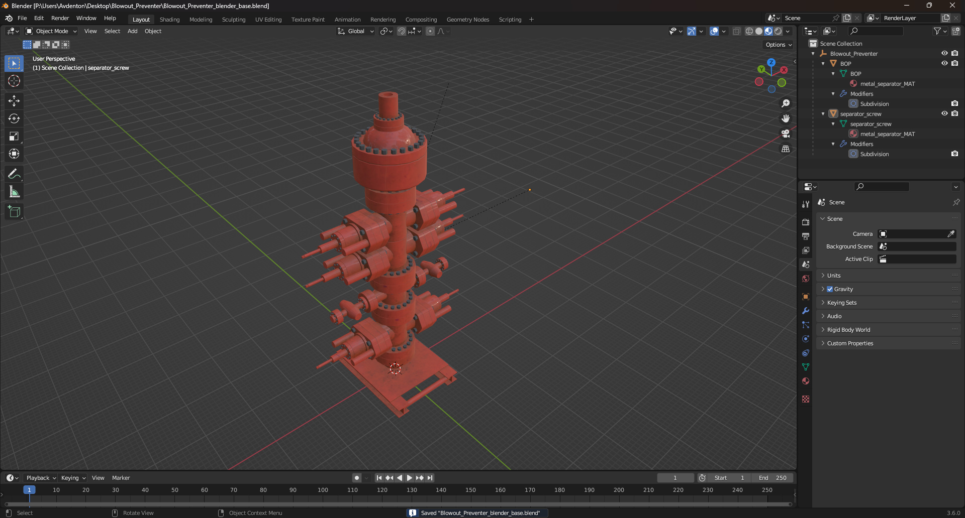 Blowout Preventer 3D