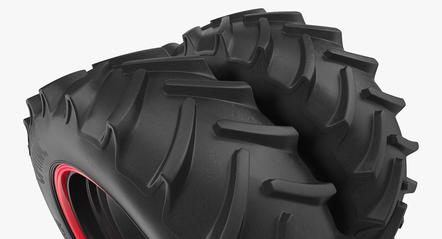 Good Year Tractor Twin Tire 3D