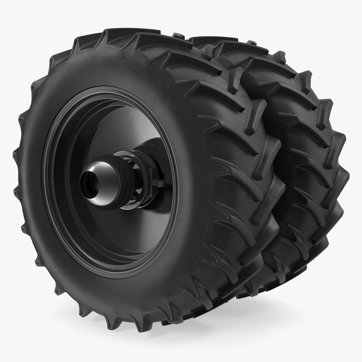 Good Year Tractor Twin Tire 3D Model