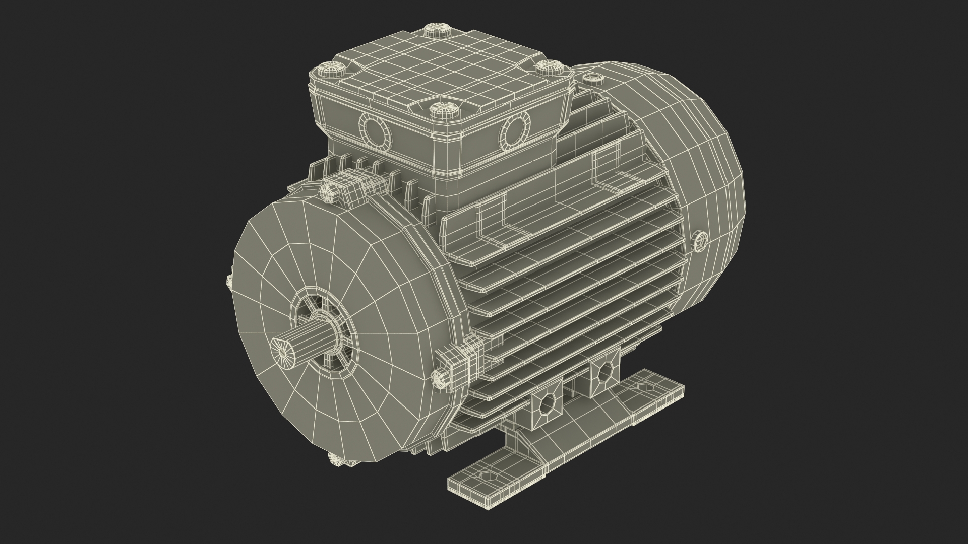 Electric Motor 3D model