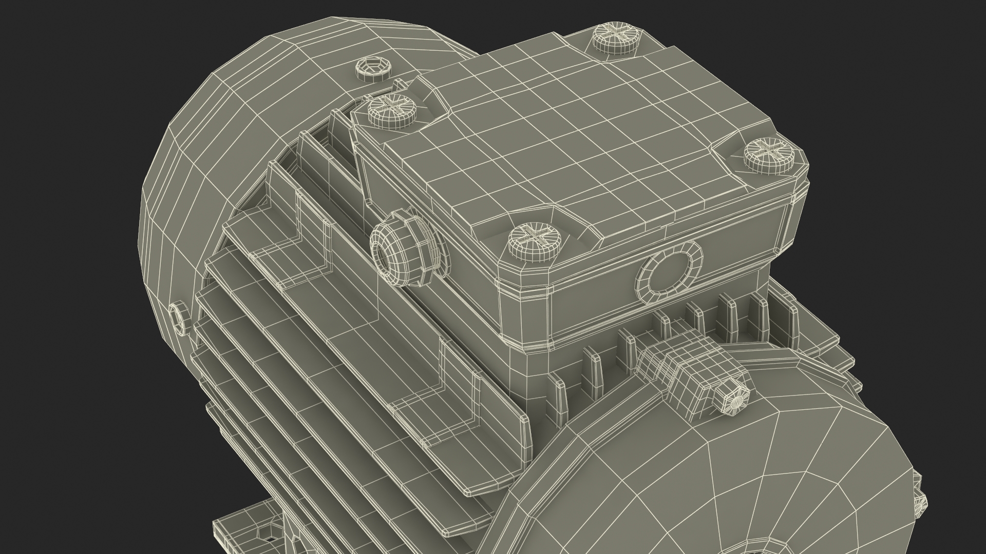 Electric Motor 3D model