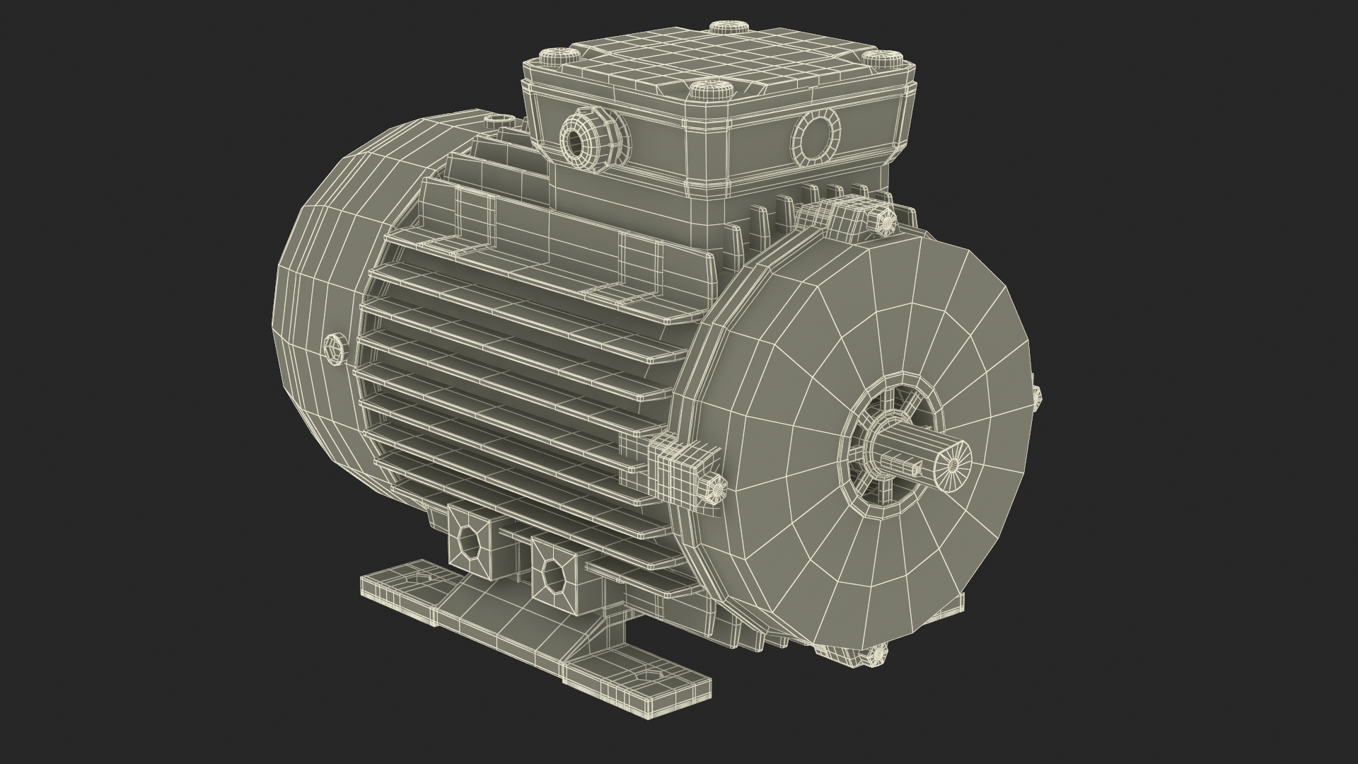 Electric Motor 3D model