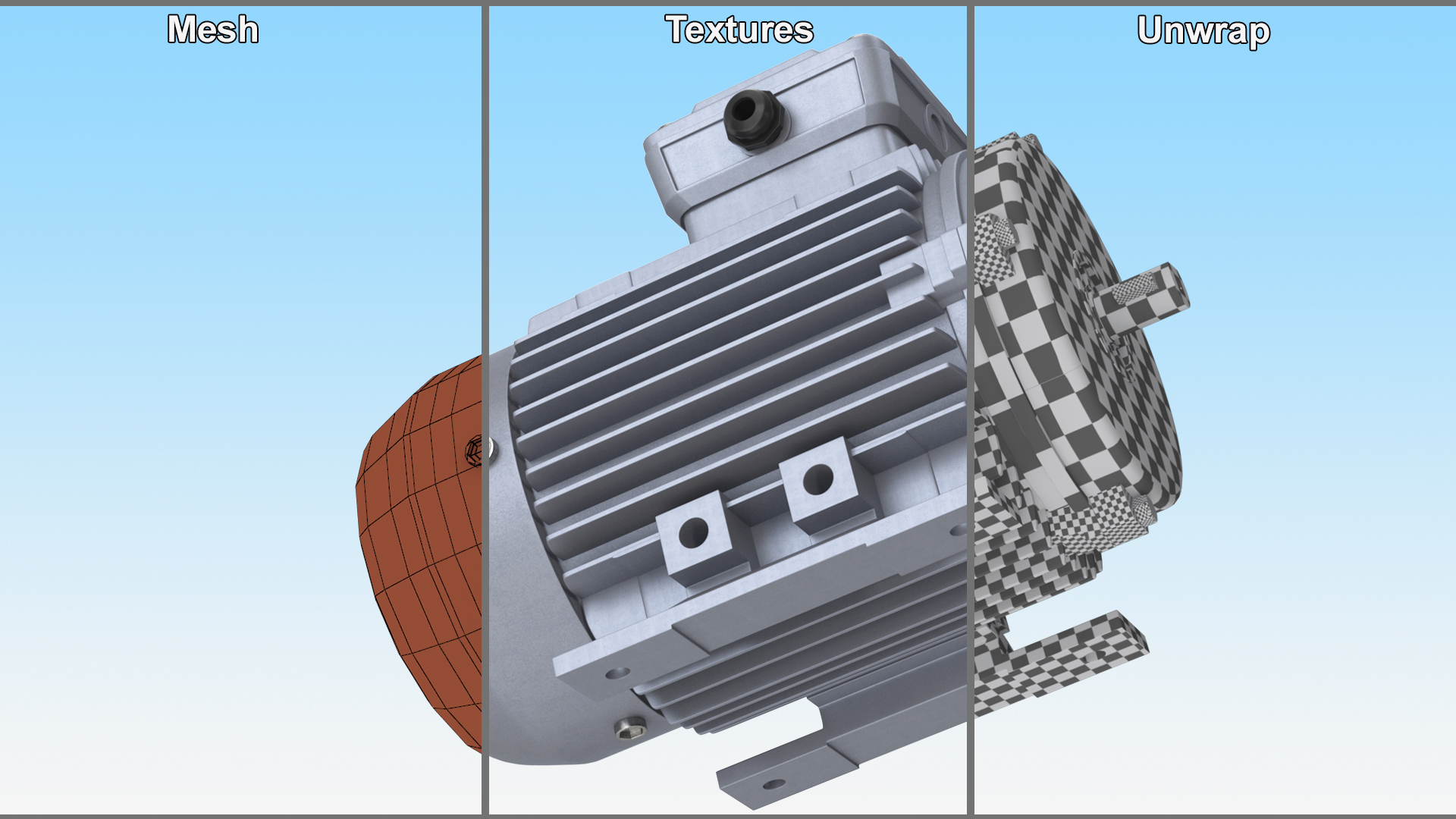 Electric Motor 3D model