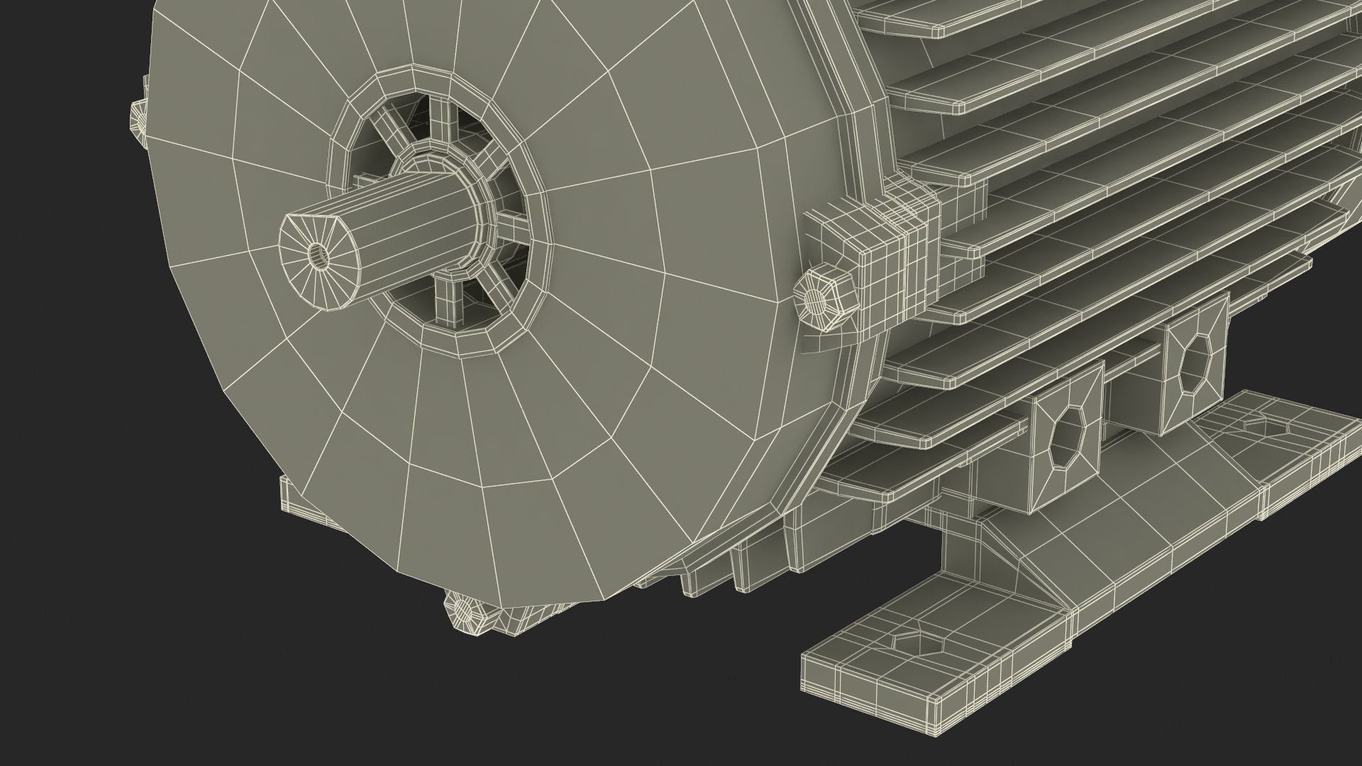 Electric Motor 3D model