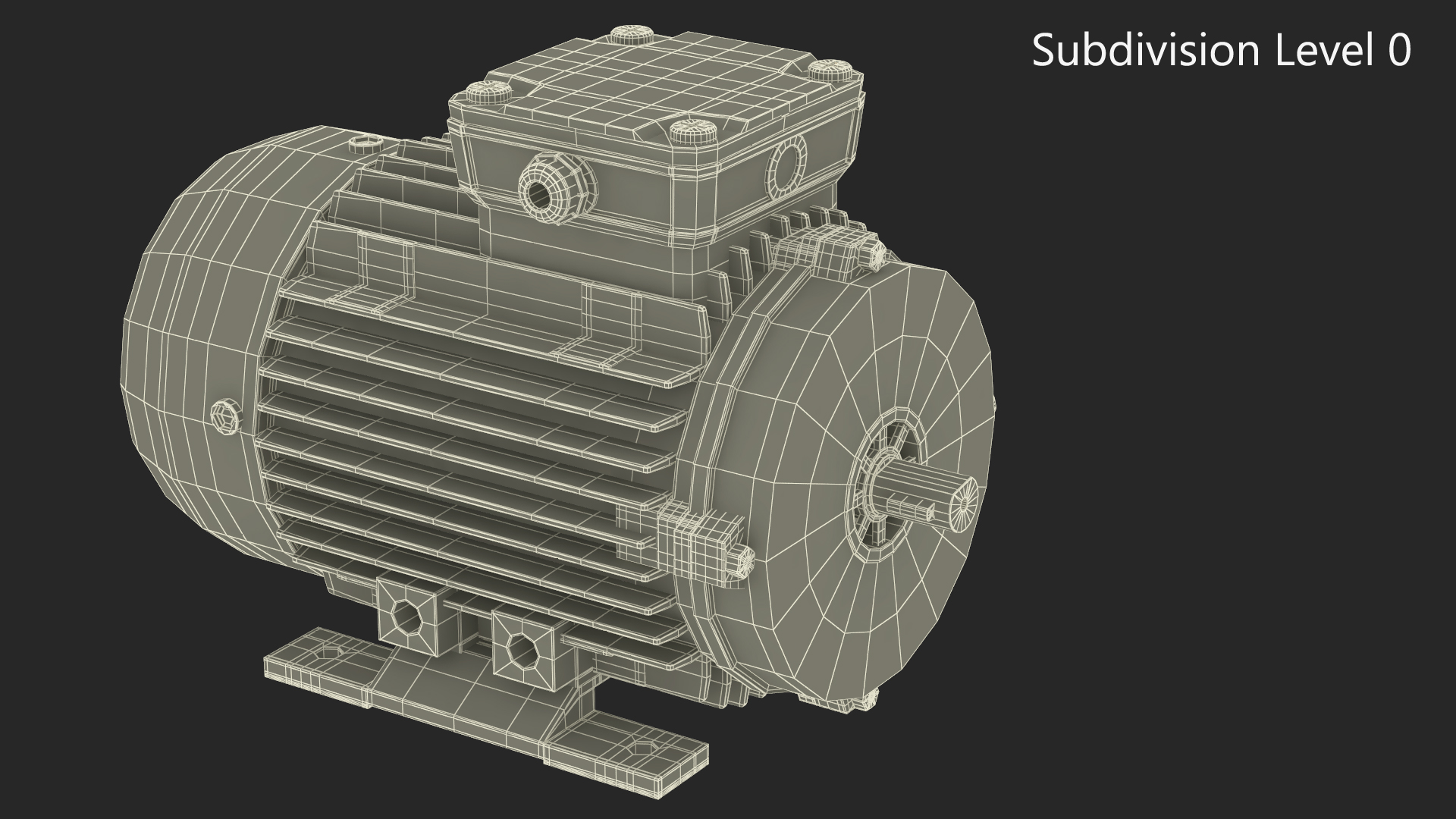Electric Motor 3D model