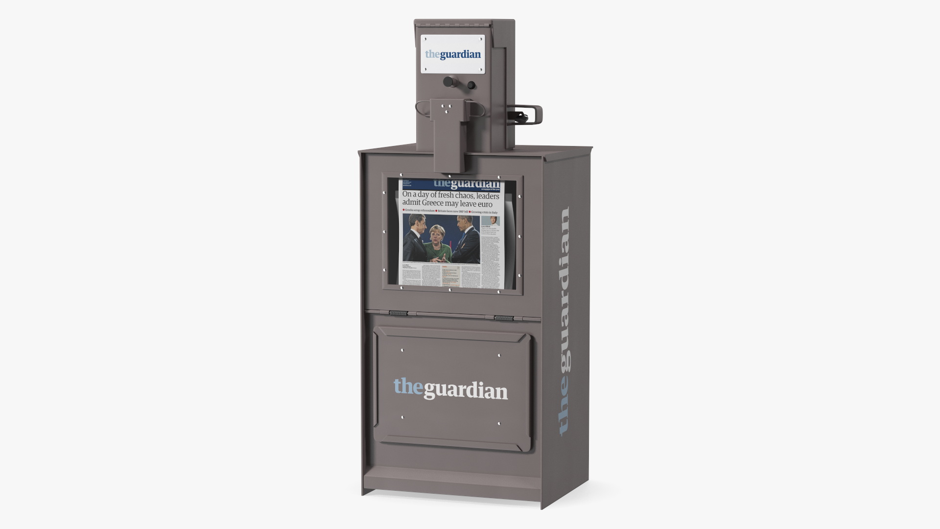 3D model Newspaper Vending Machine