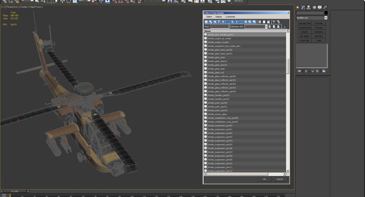 3D AH 64D Apache Longbow Israel model