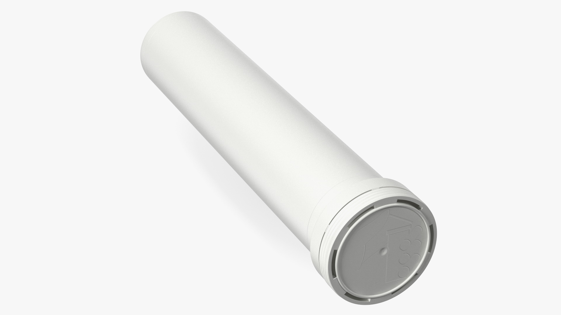 3D model Tube Effervescent Packaging 25 Tabs Open