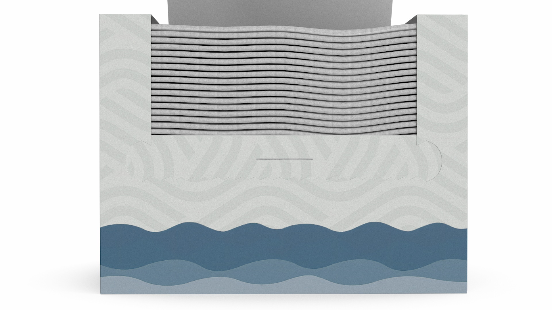 3D Mockup Clean Paper Towel Box model