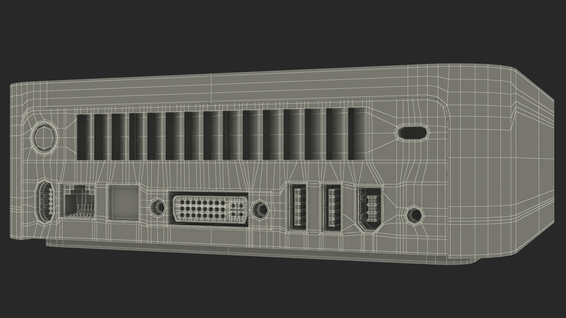 3D Apple Mac Mini Computer model