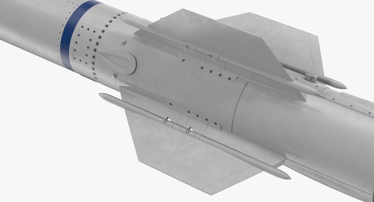 3D model AGM UGM RGM 84 Harpoon Anti Ship Missile