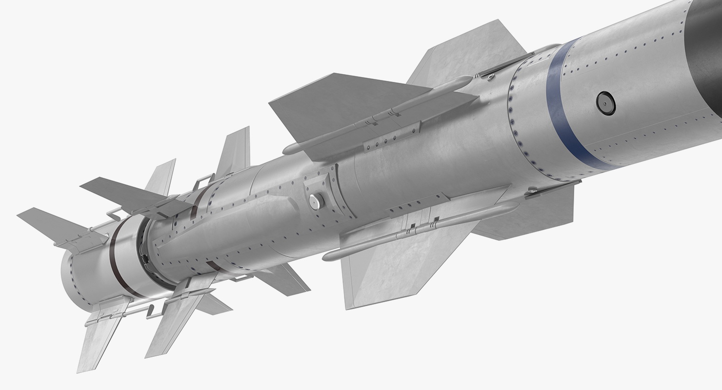 3D model AGM UGM RGM 84 Harpoon Anti Ship Missile