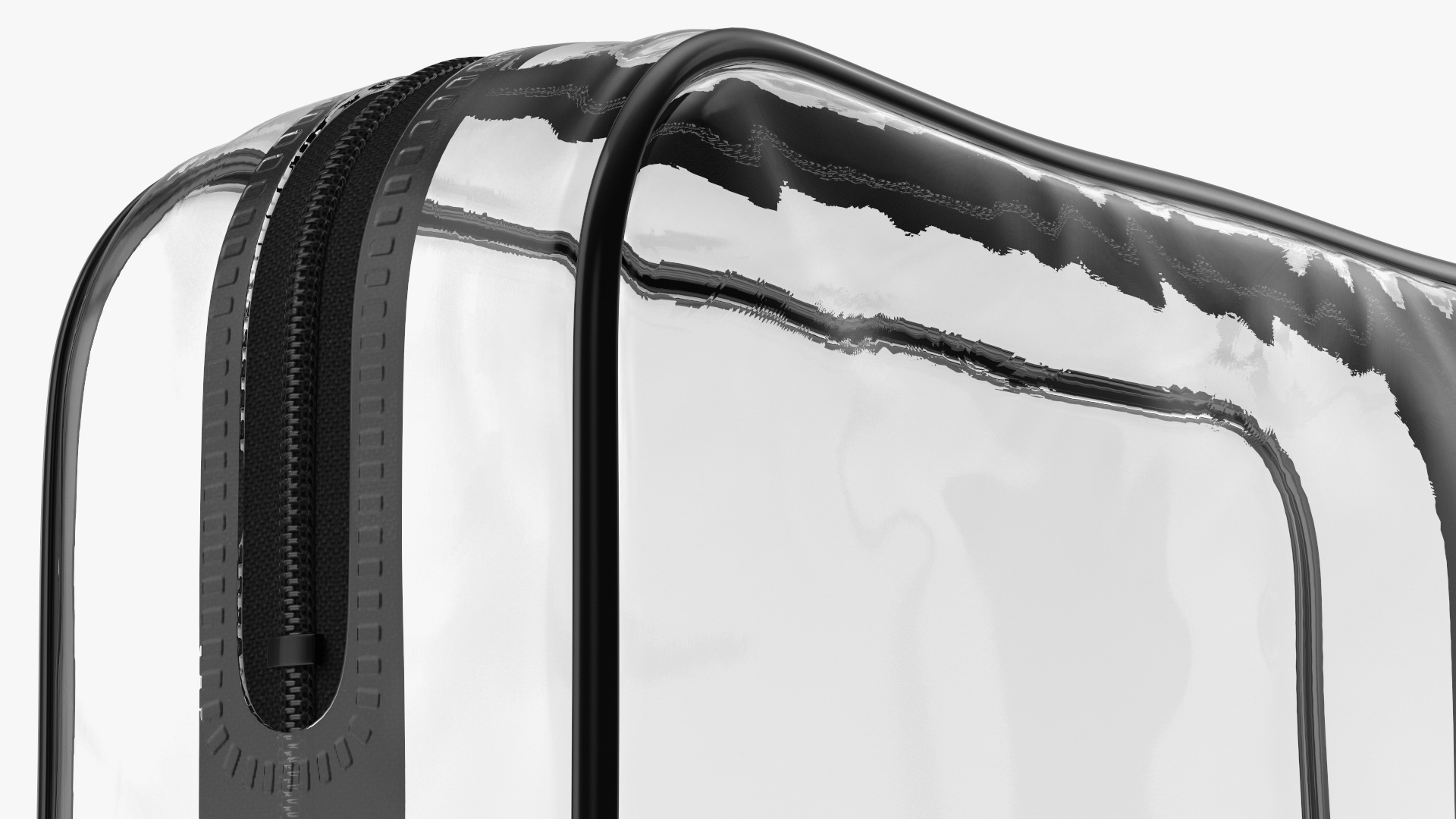 3D model Clear Zip Lock Bag Airline Approved