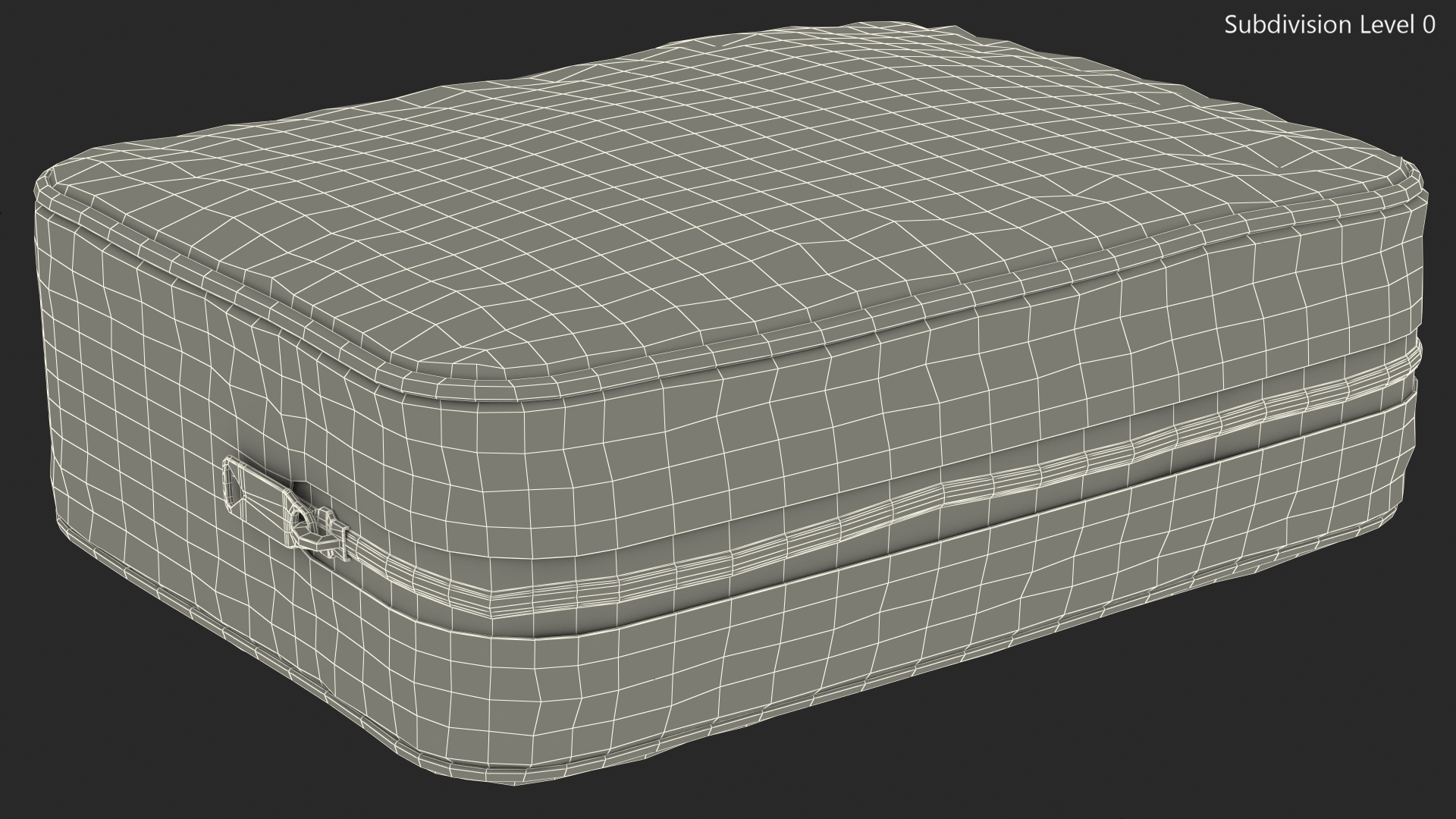 3D model Clear Zip Lock Bag Airline Approved