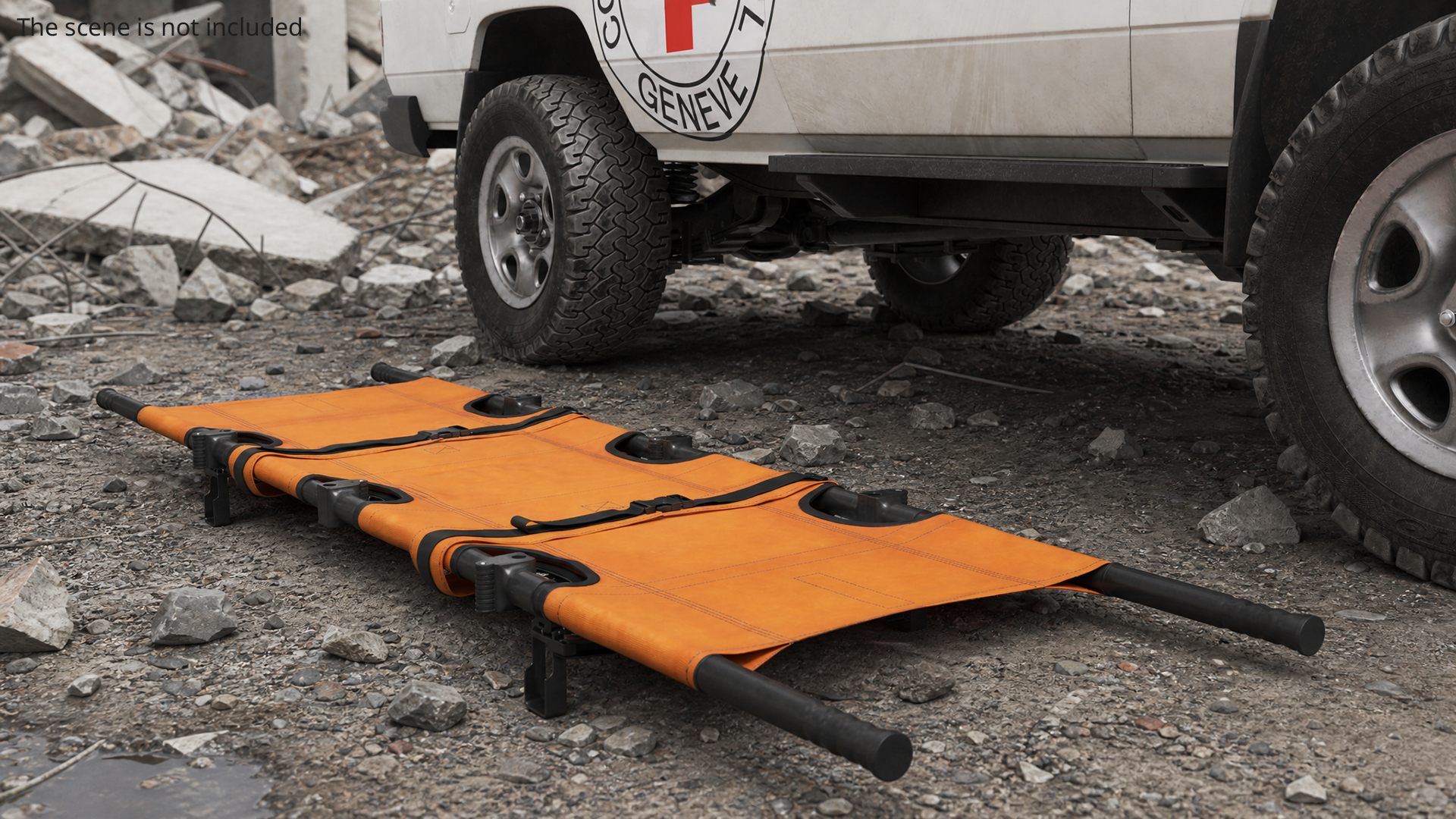 Emergency Carry Stretcher Foldable, view 4