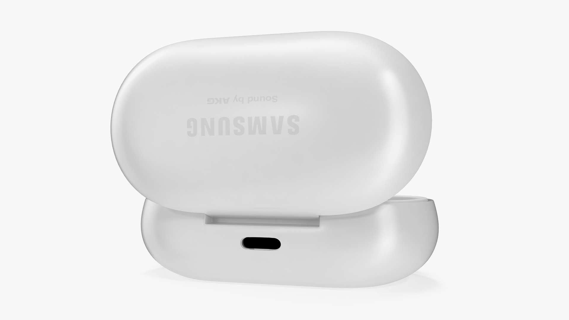 Samsung Galaxy Buds Plus with Charging Case White 3D model