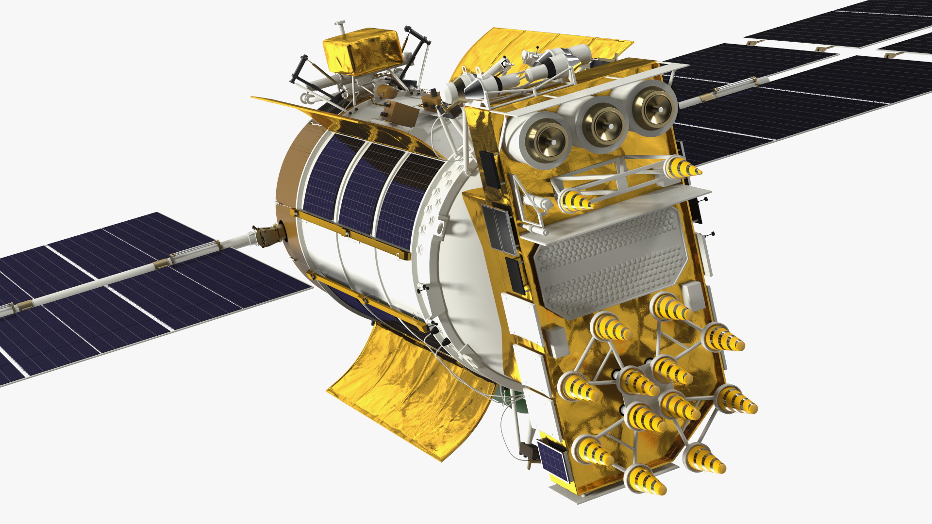 Satellite GLONASS-M 3D model