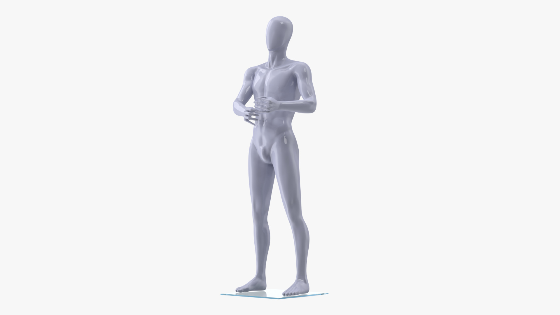 3D Mannequin with Scottish Black Bagpipes model