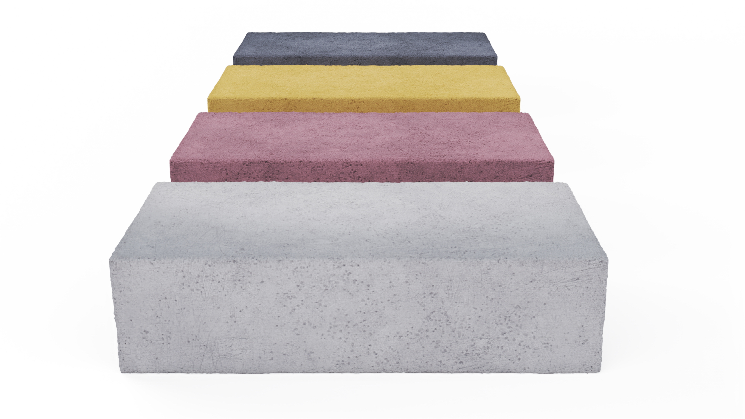 3D Solid Sand Lime Bricks Set