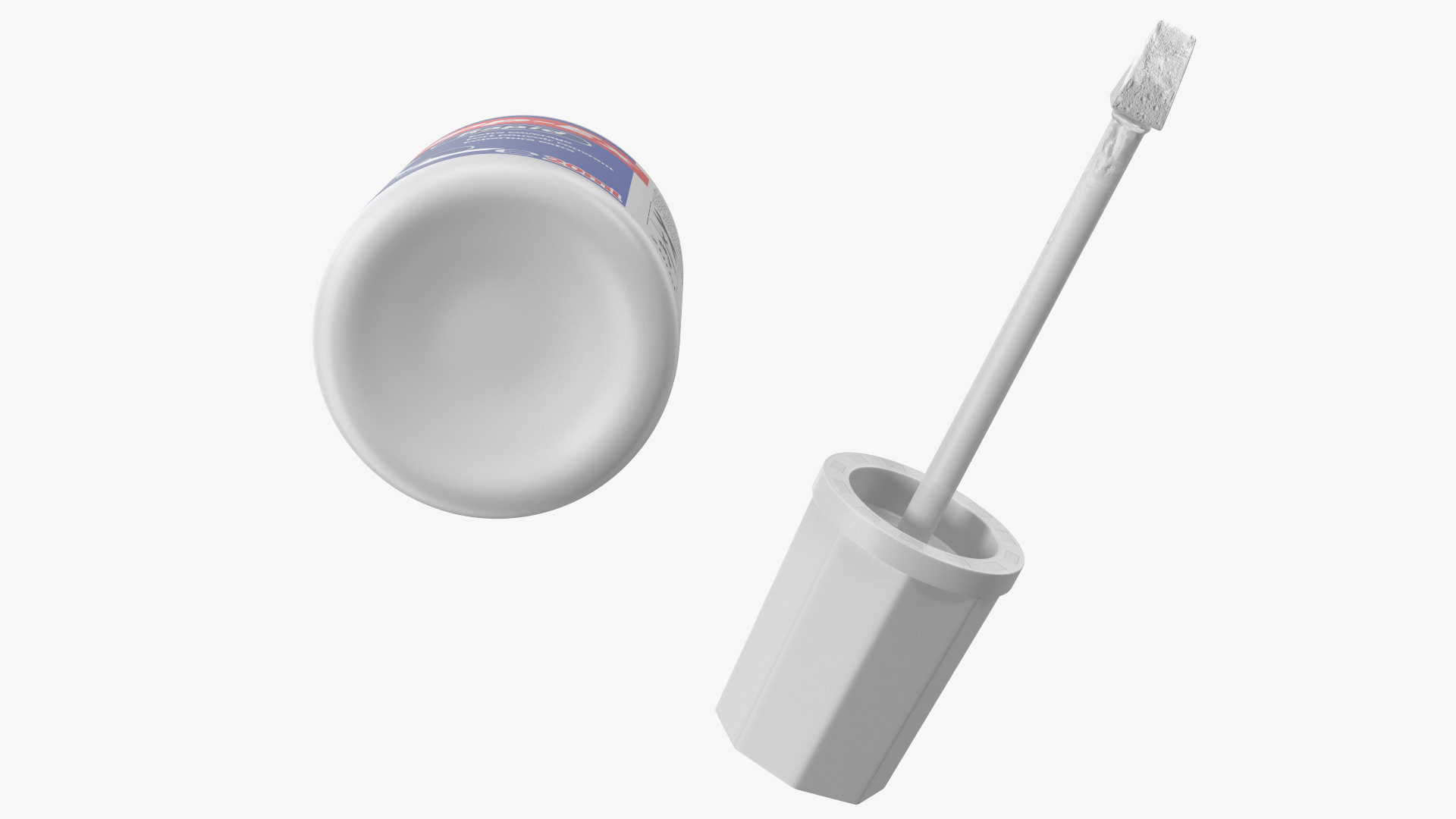Tipp Ex Rapid Correction Fluid Opened 3D