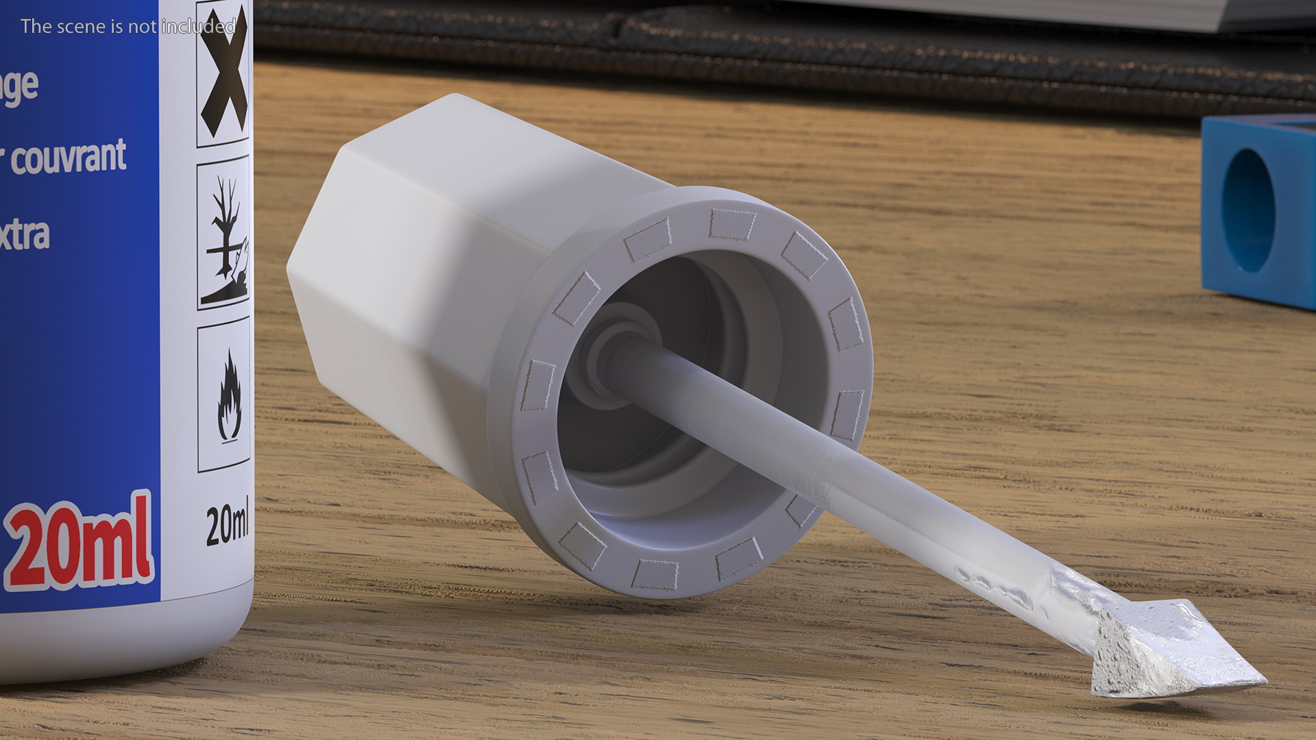 Tipp Ex Rapid Correction Fluid Opened 3D