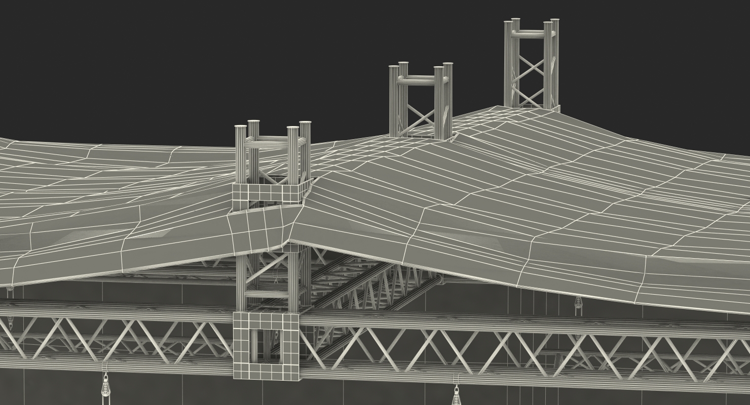 3D Outdoor Concert Stage