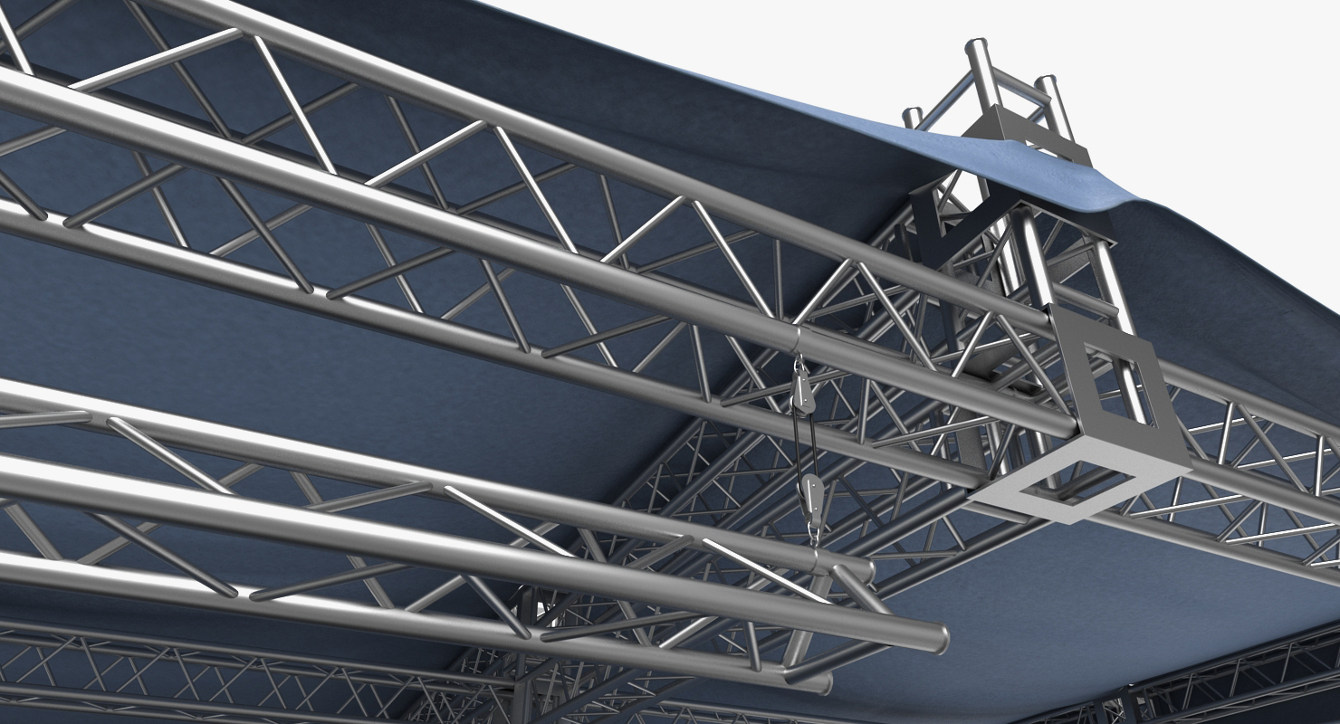 3D Outdoor Concert Stage