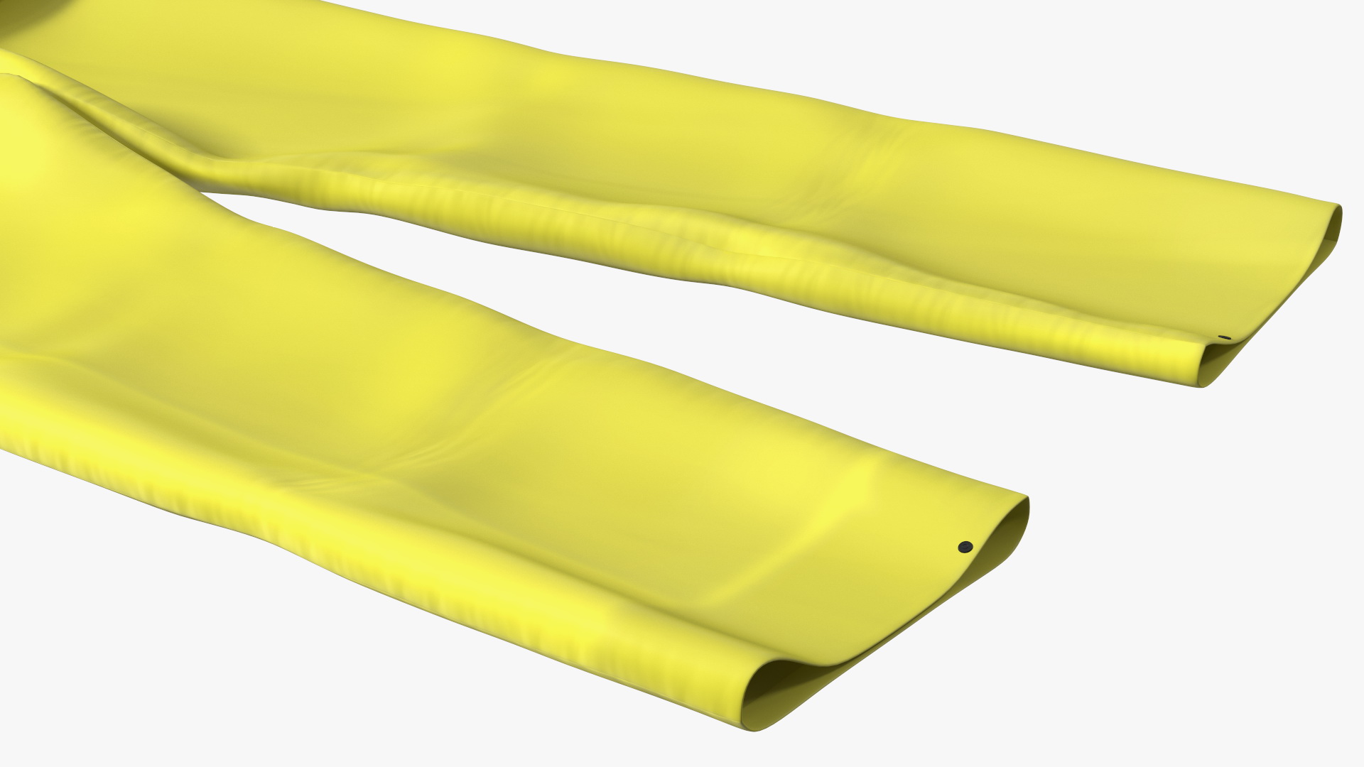 John Deere Safety Rain Suit Yellow 3D model