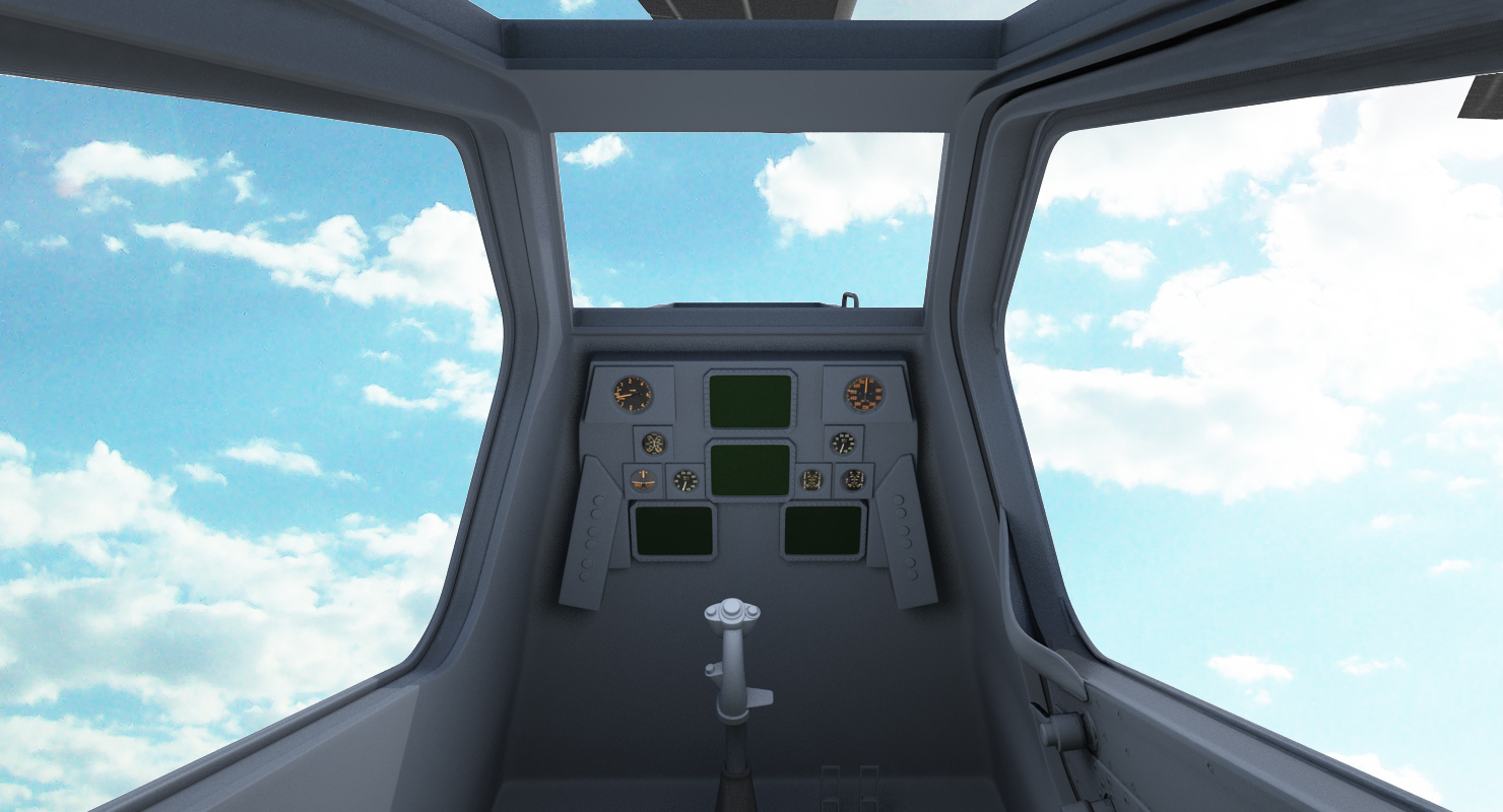 3D model Attack Helicopter MI 28H Havoc