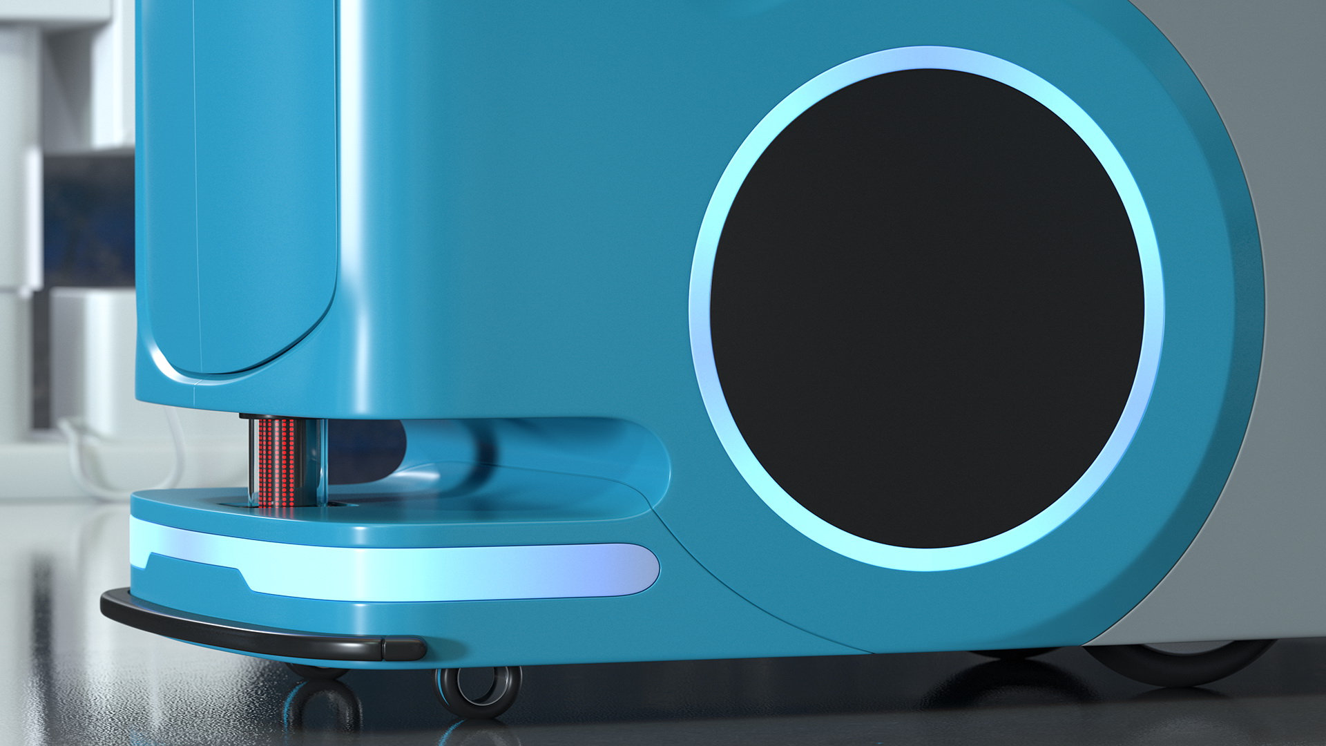 Autonomous Hospital Delivery Robot 3D model