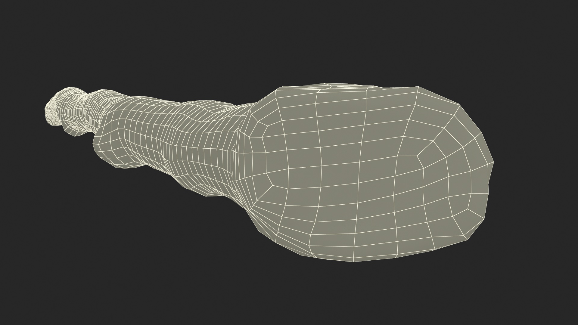 3D model Natural Birch Branch