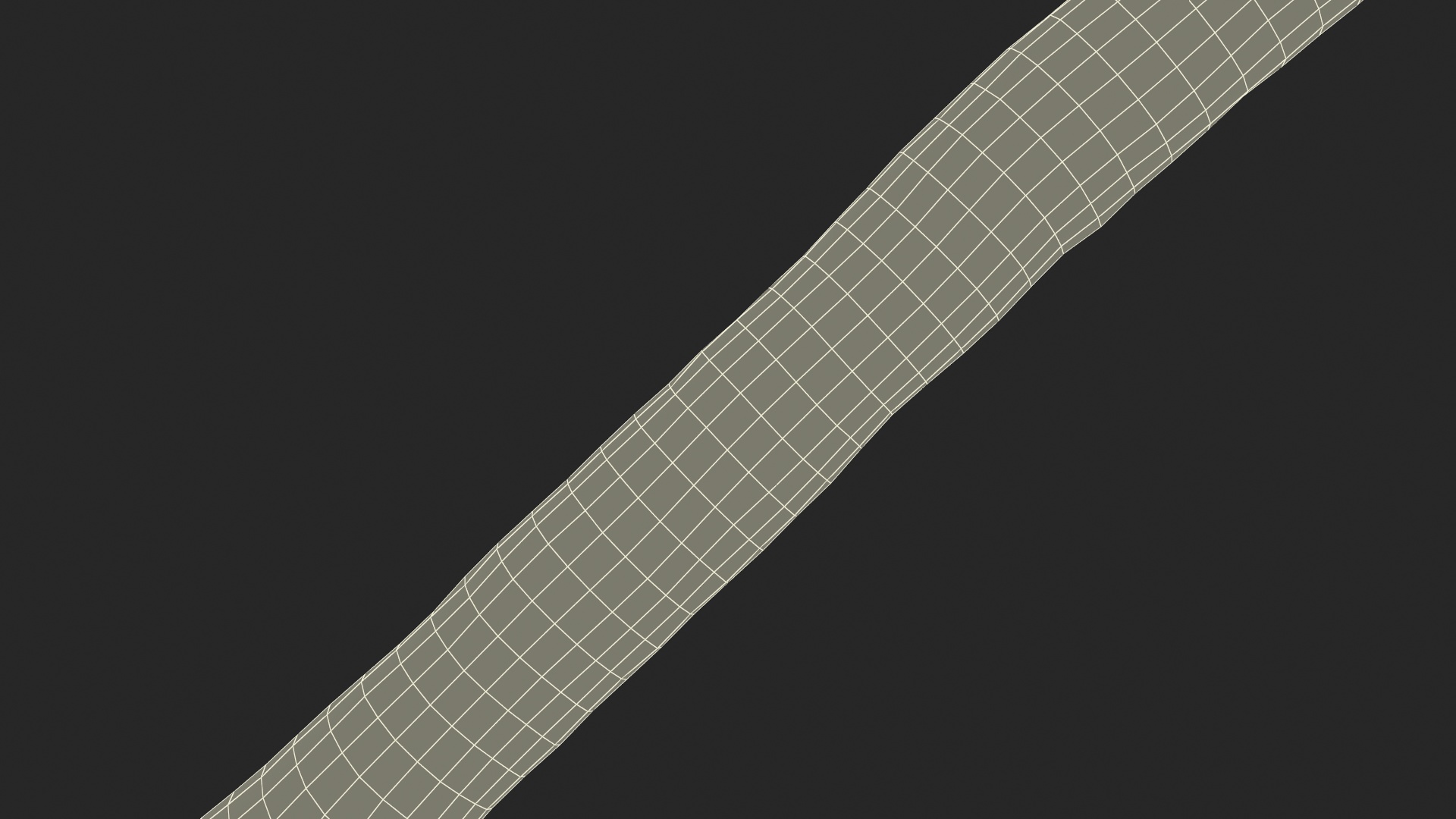 3D model Natural Birch Branch