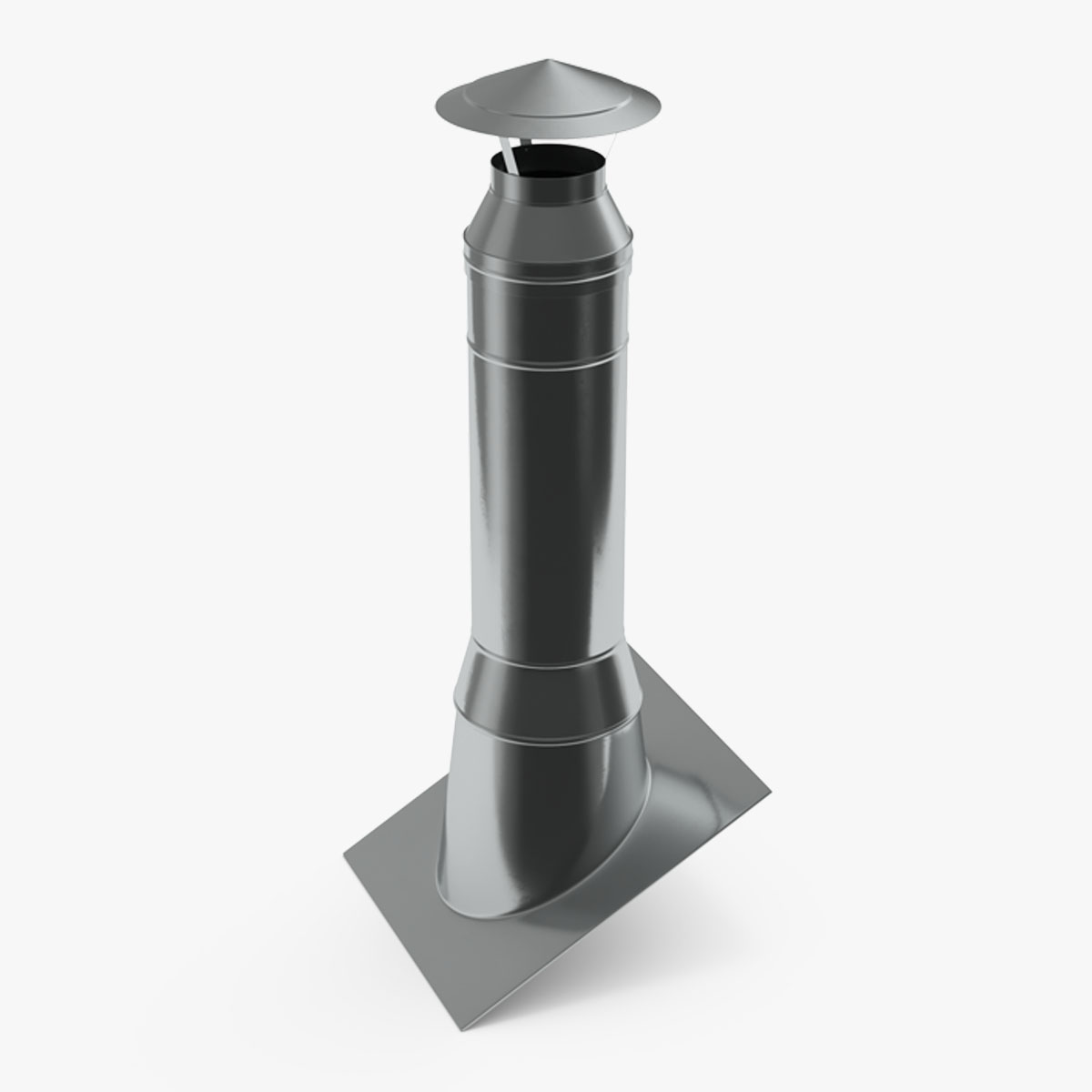 Stainless Steel Chimney Corner Base, view 12