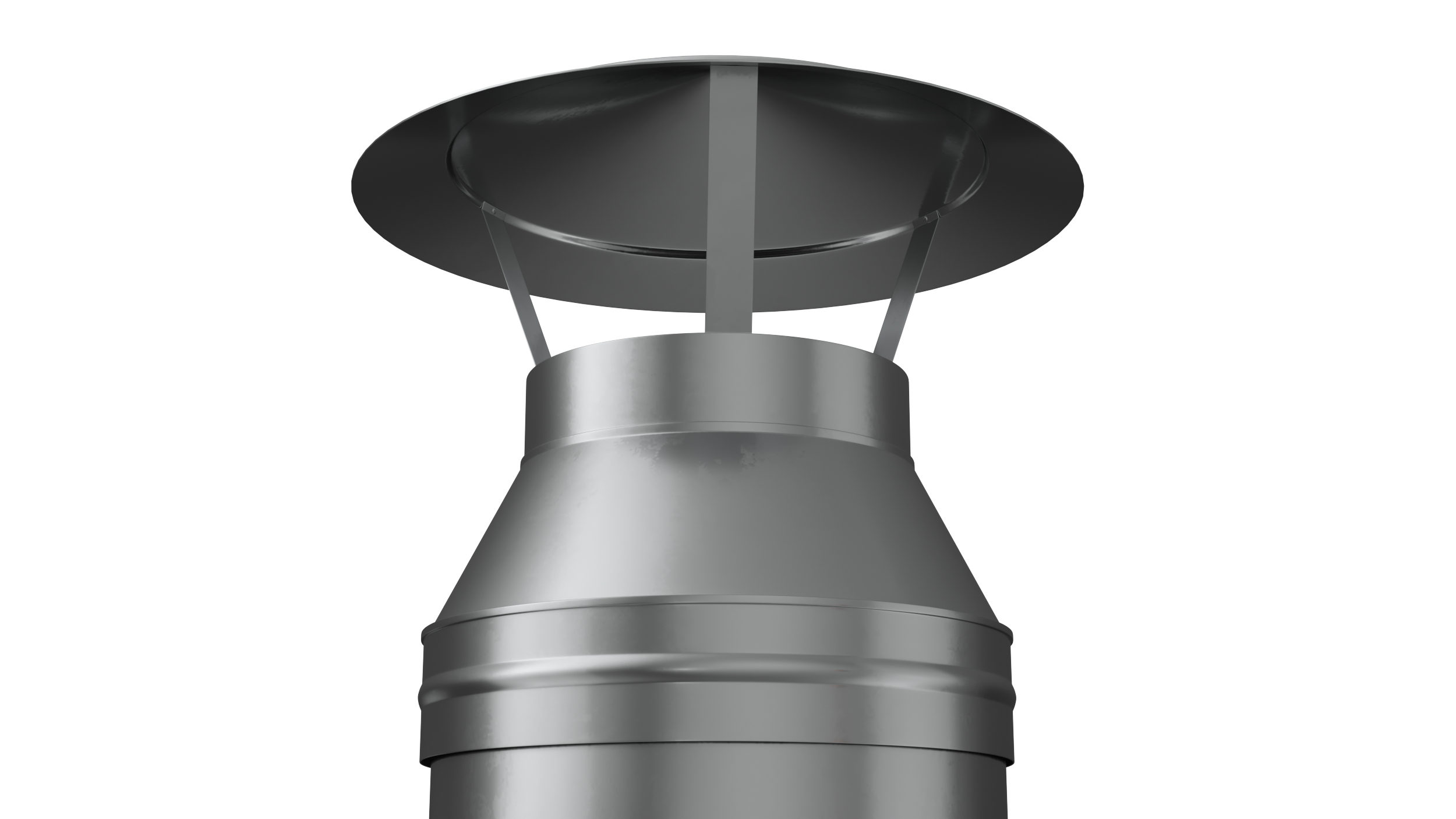 3D model Stainless Steel Chimney Corner Base