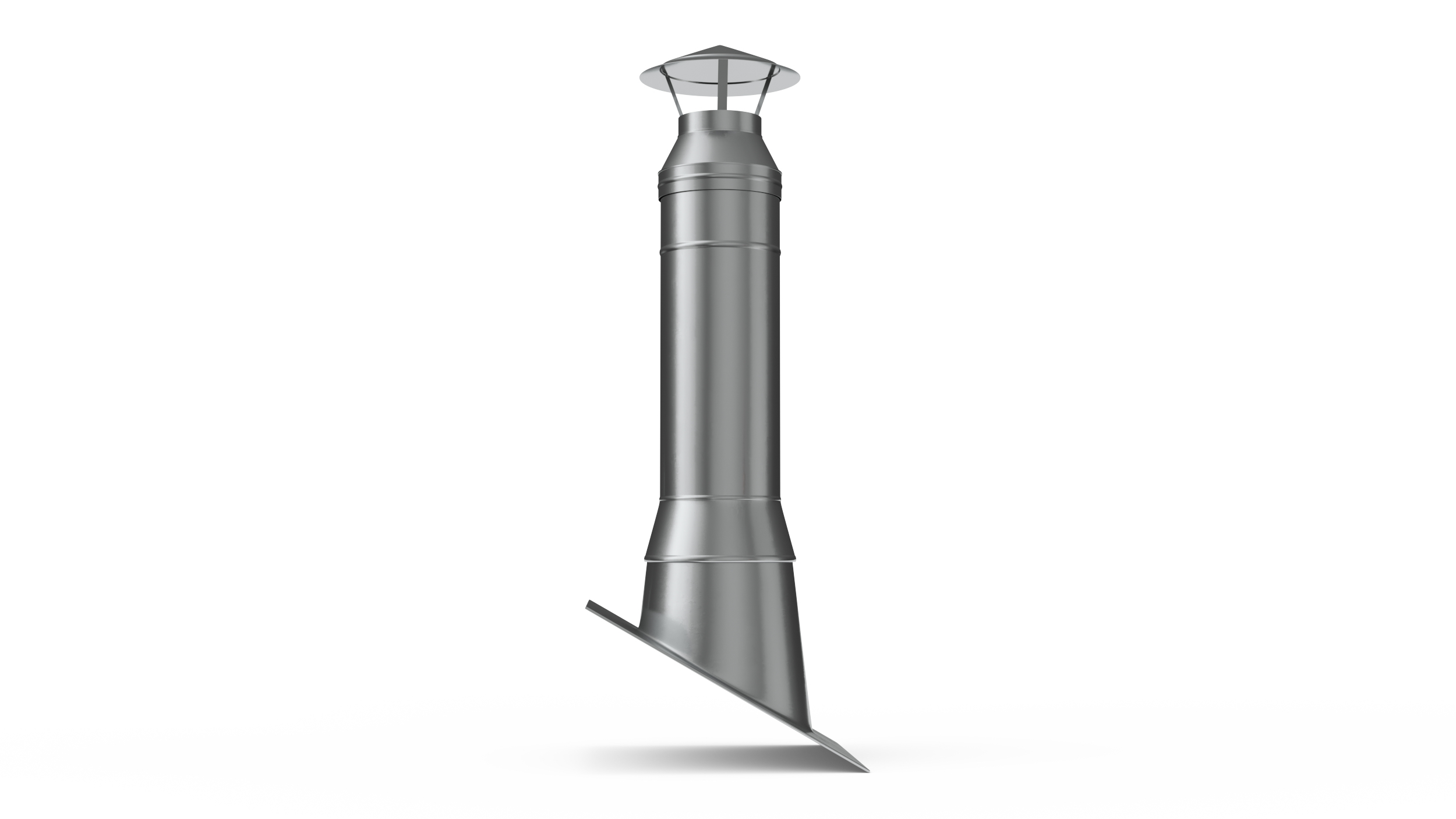 3D model Stainless Steel Chimney Corner Base